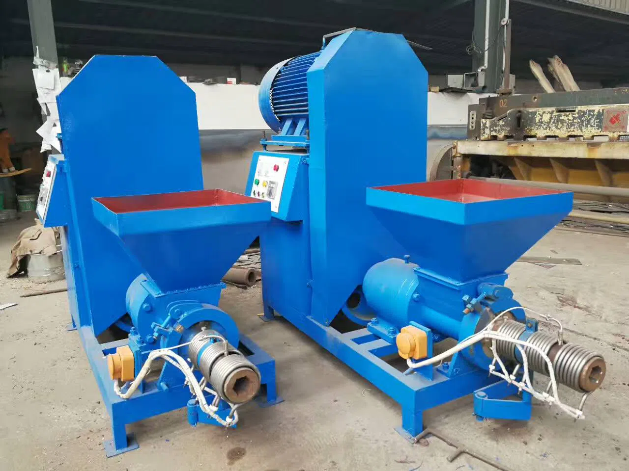 Charcoal Briquette Extruder Machine