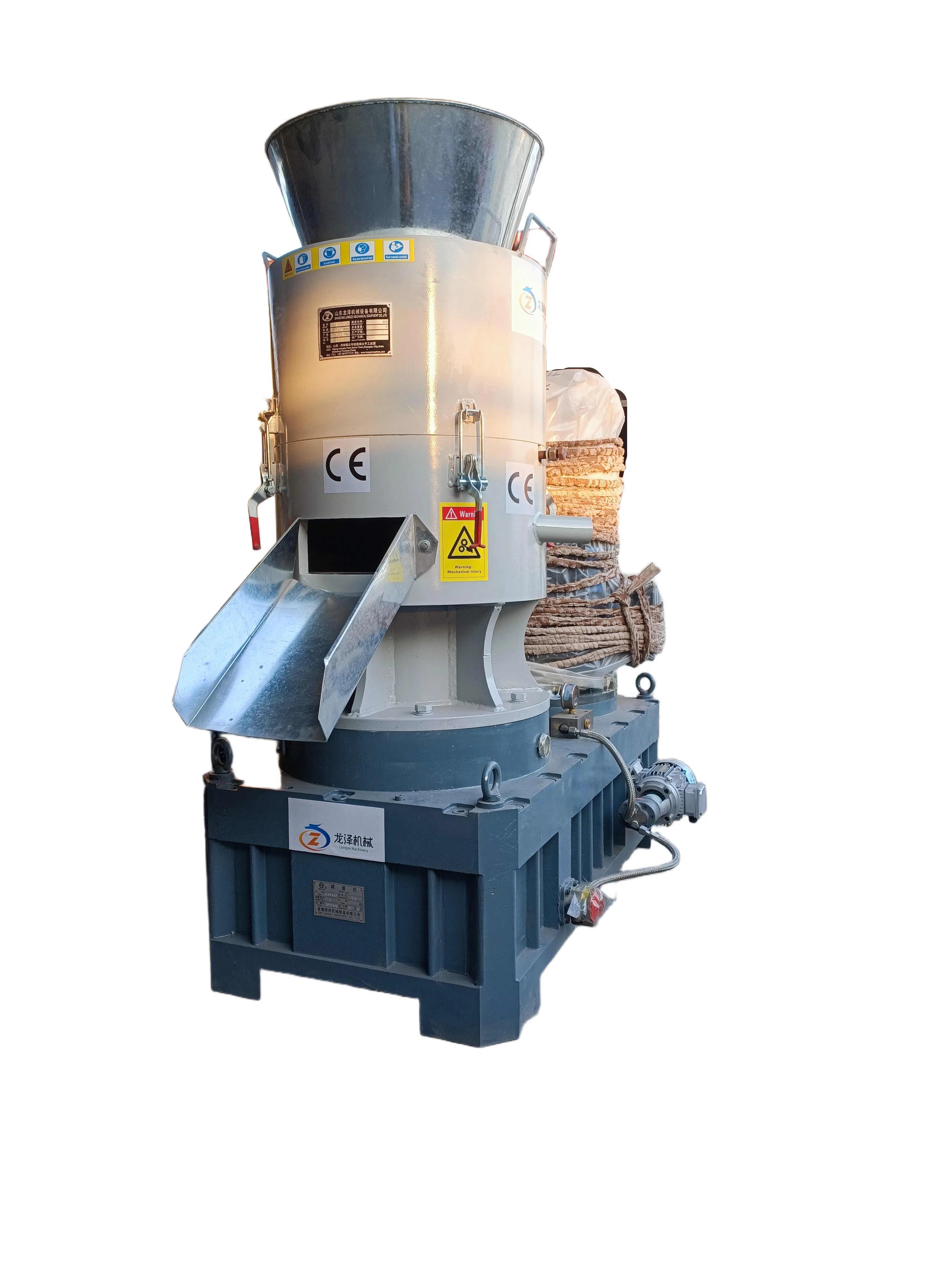 High Efficiency Flat Die Pellet Machine