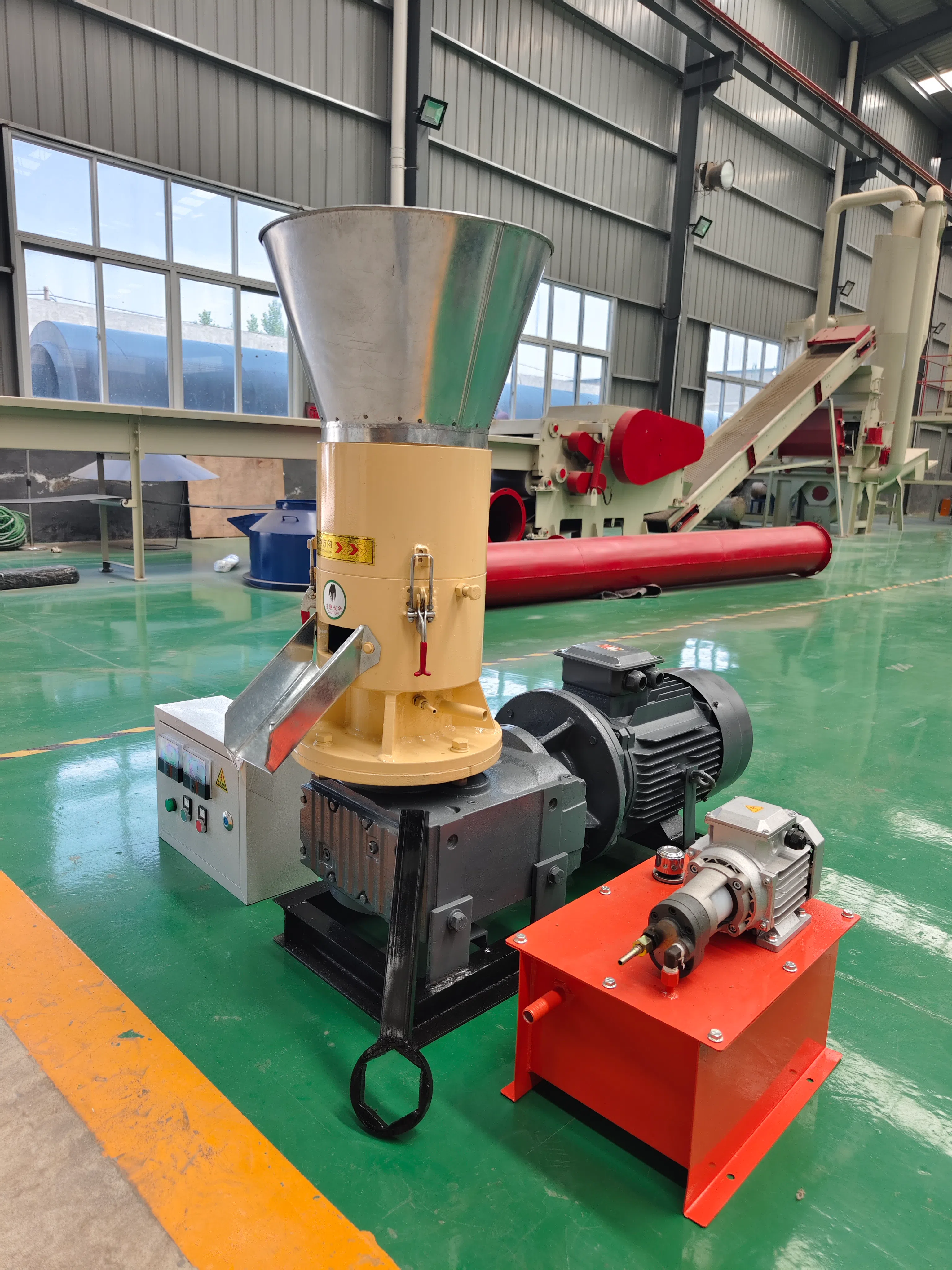 Sawdust Flat Die Pellet Mill