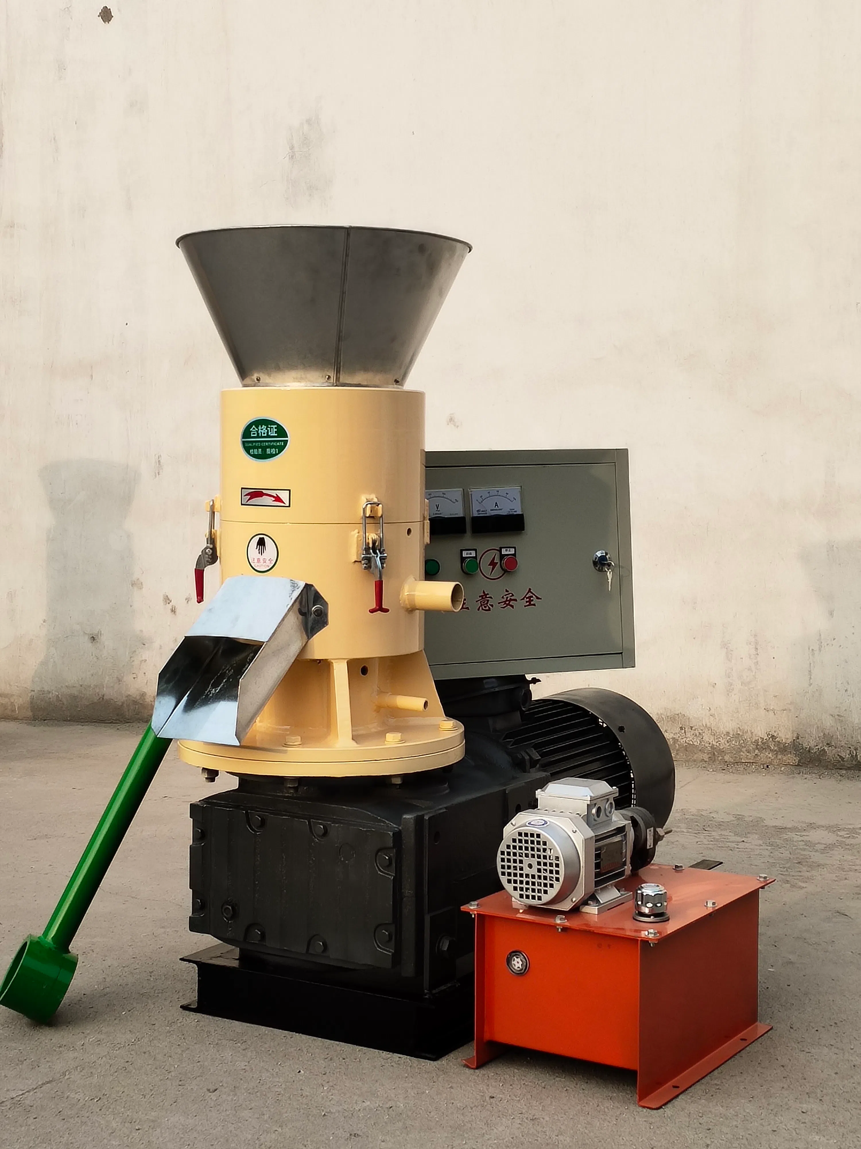 Rice Husk Flat Die Pellet Machine