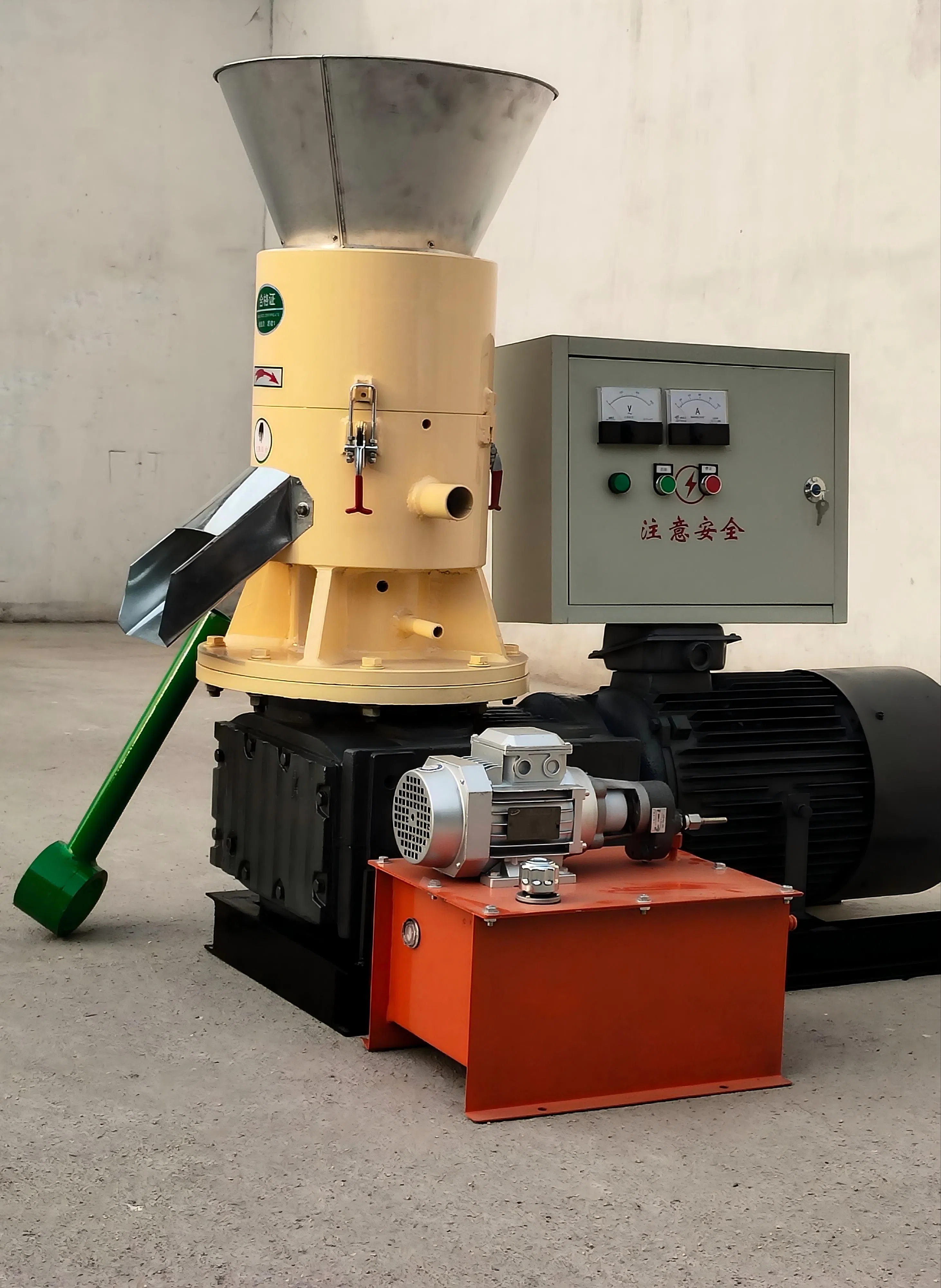 Rice Husk Flat Die Pellet Machine