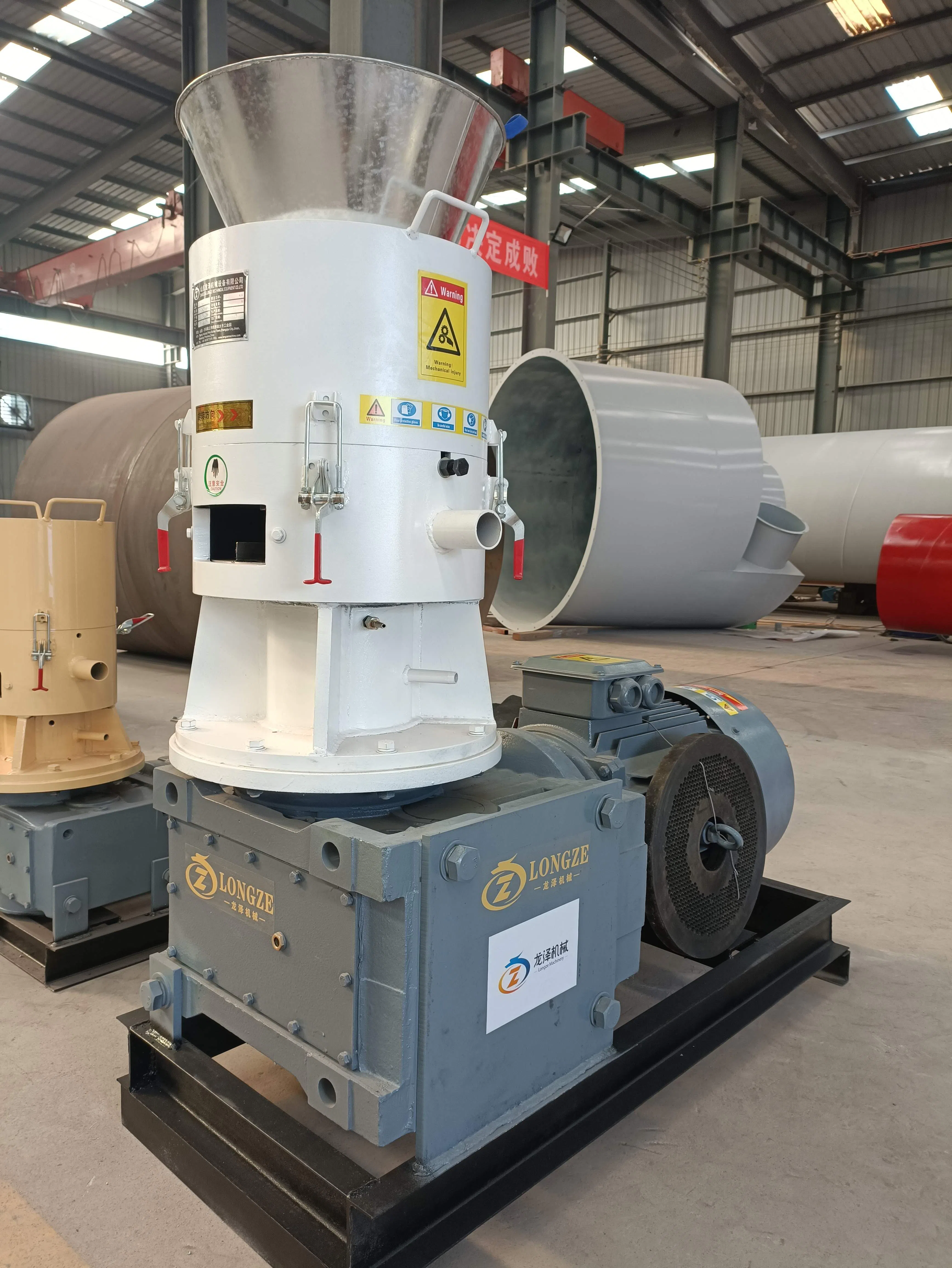Flat Die Sawdust Pellet Machine