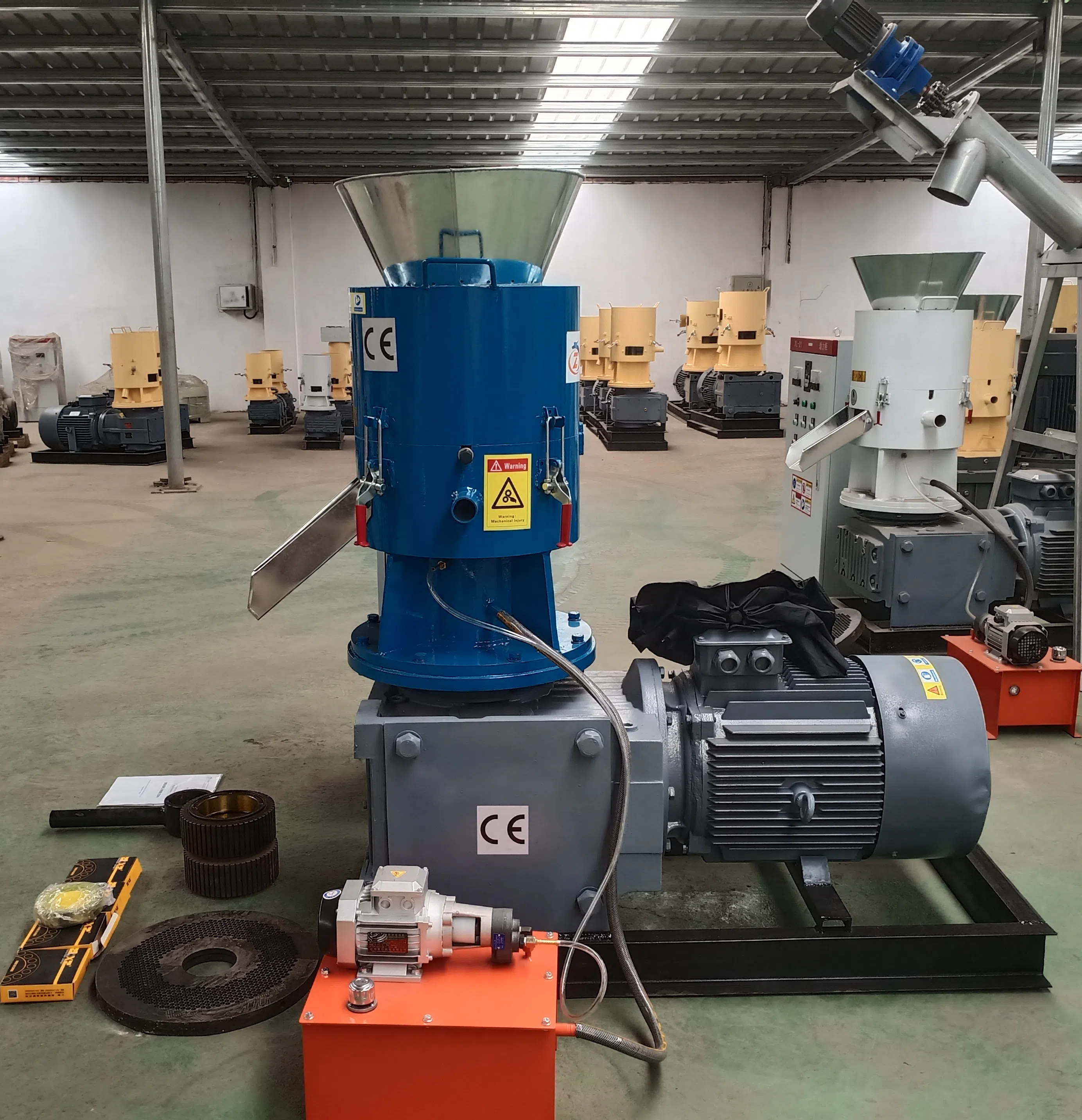 Wood Chip Flat Pellet Machine