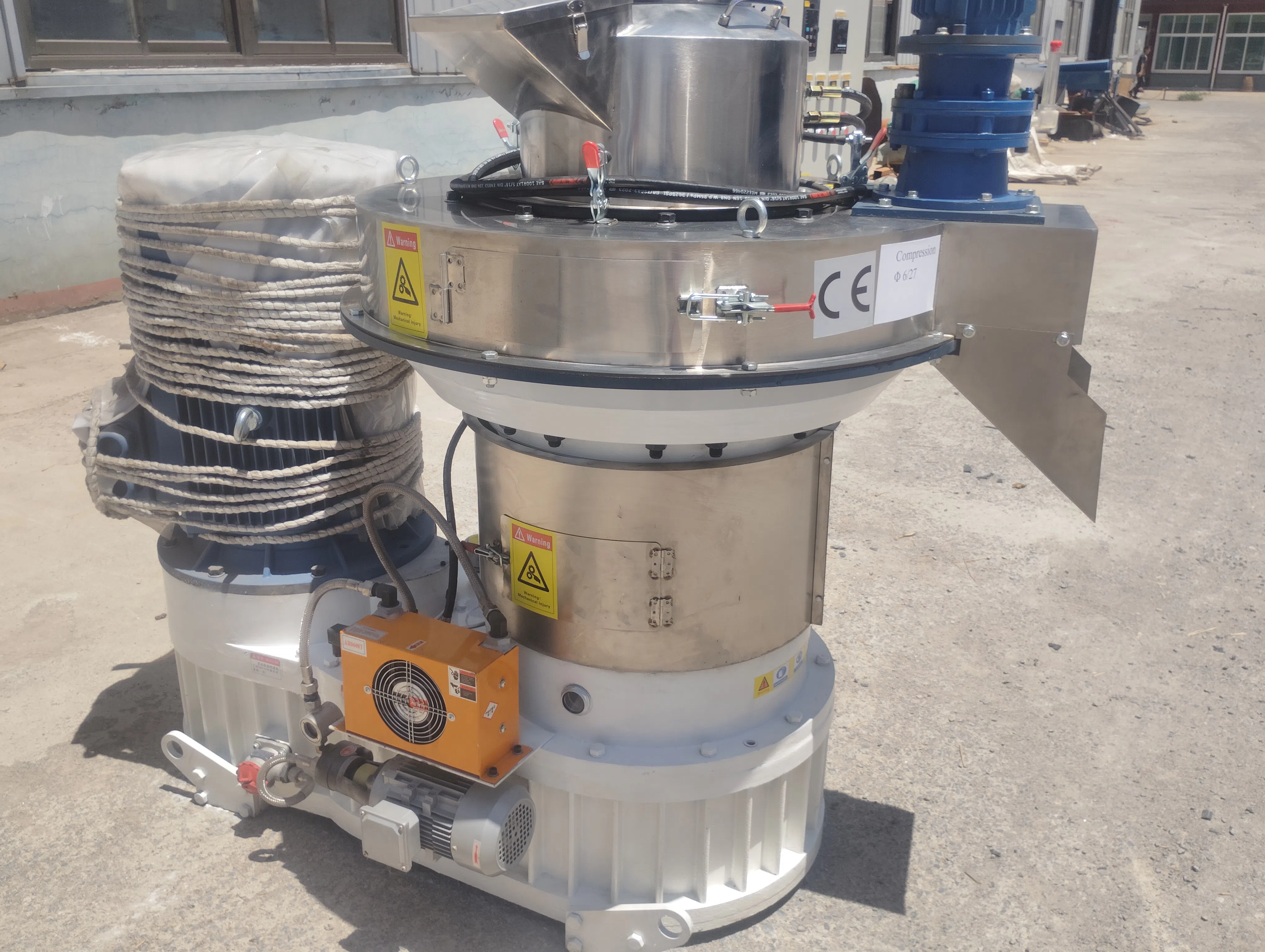 Biomass Ring Die Pellet Machine