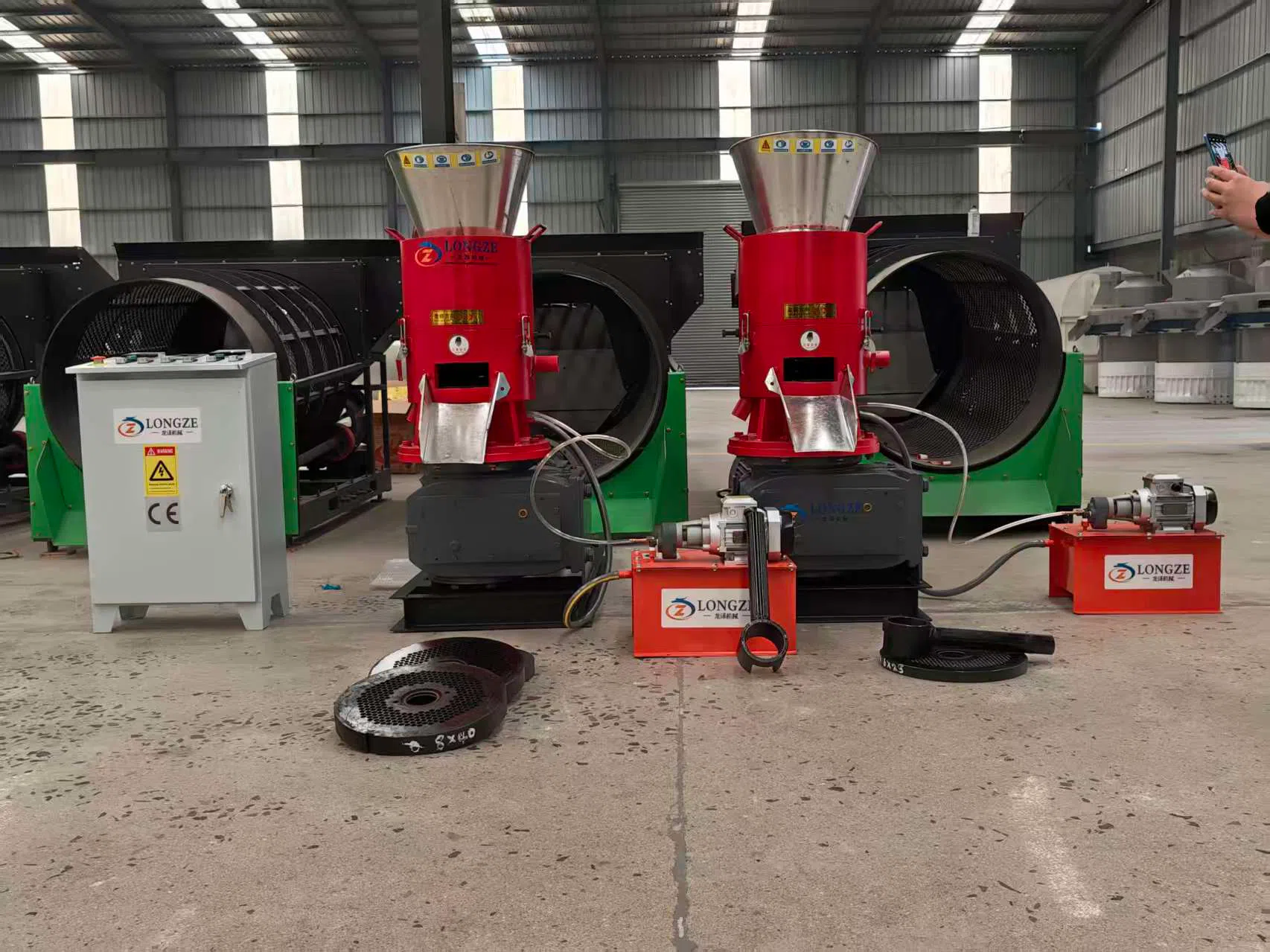 Stalk Flat Die Pellet Machine
