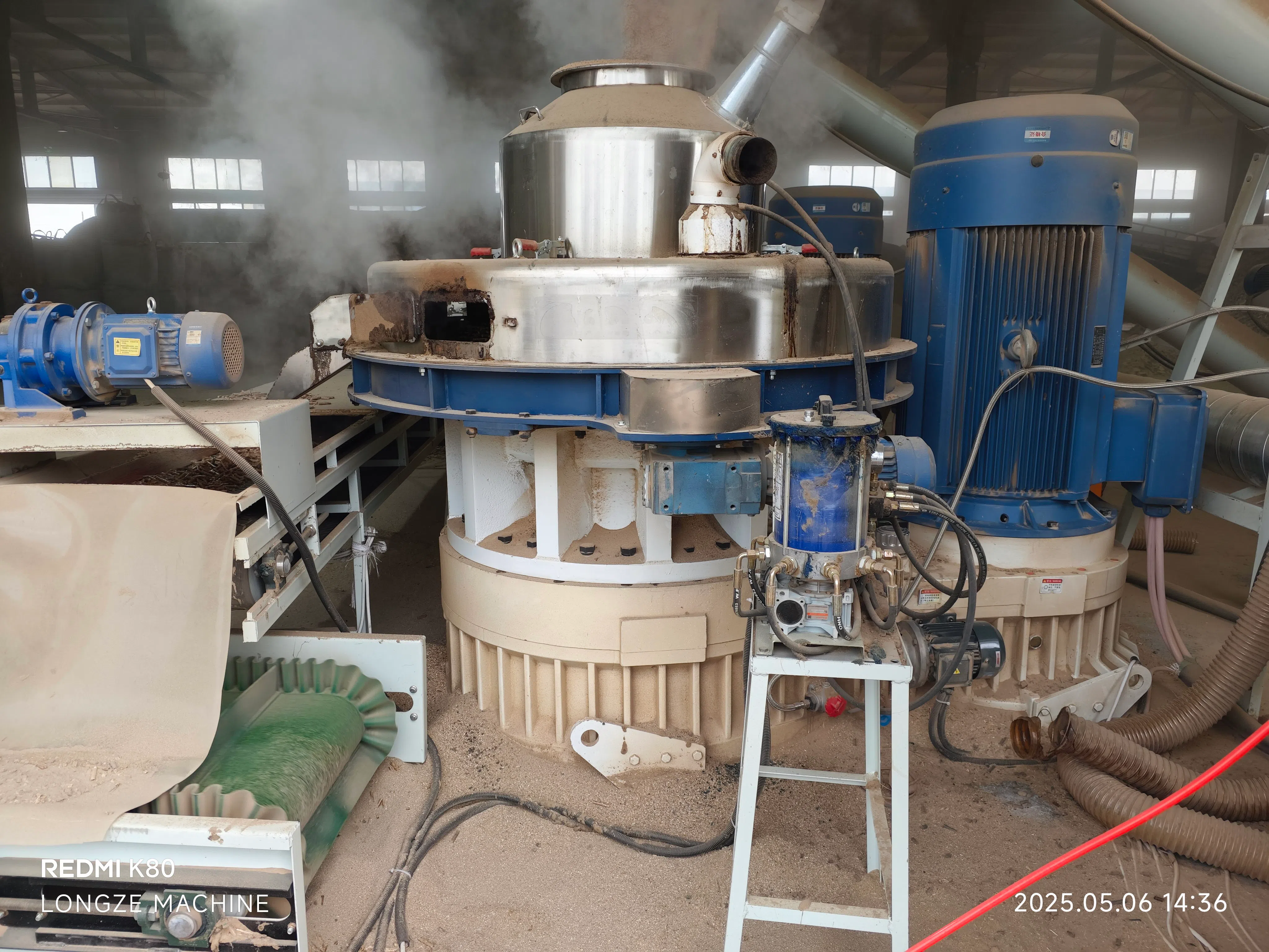 5T/H India Paddy Straw Pellet line