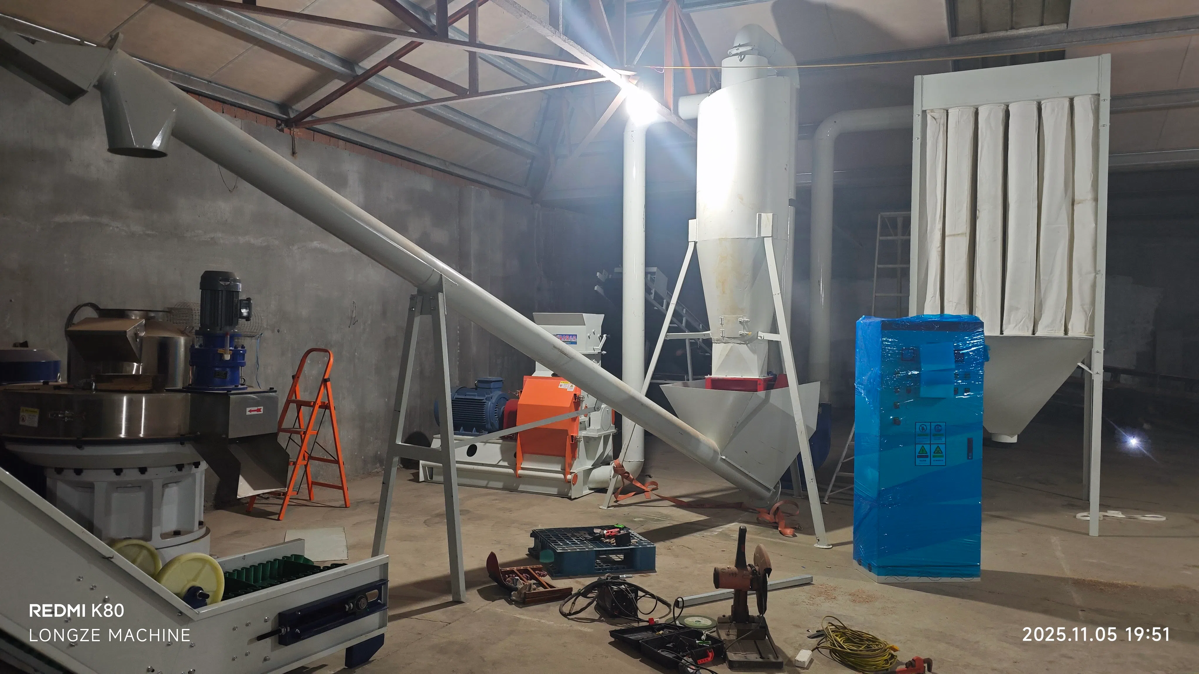 3T/H Paraguay Wood Pellet line
