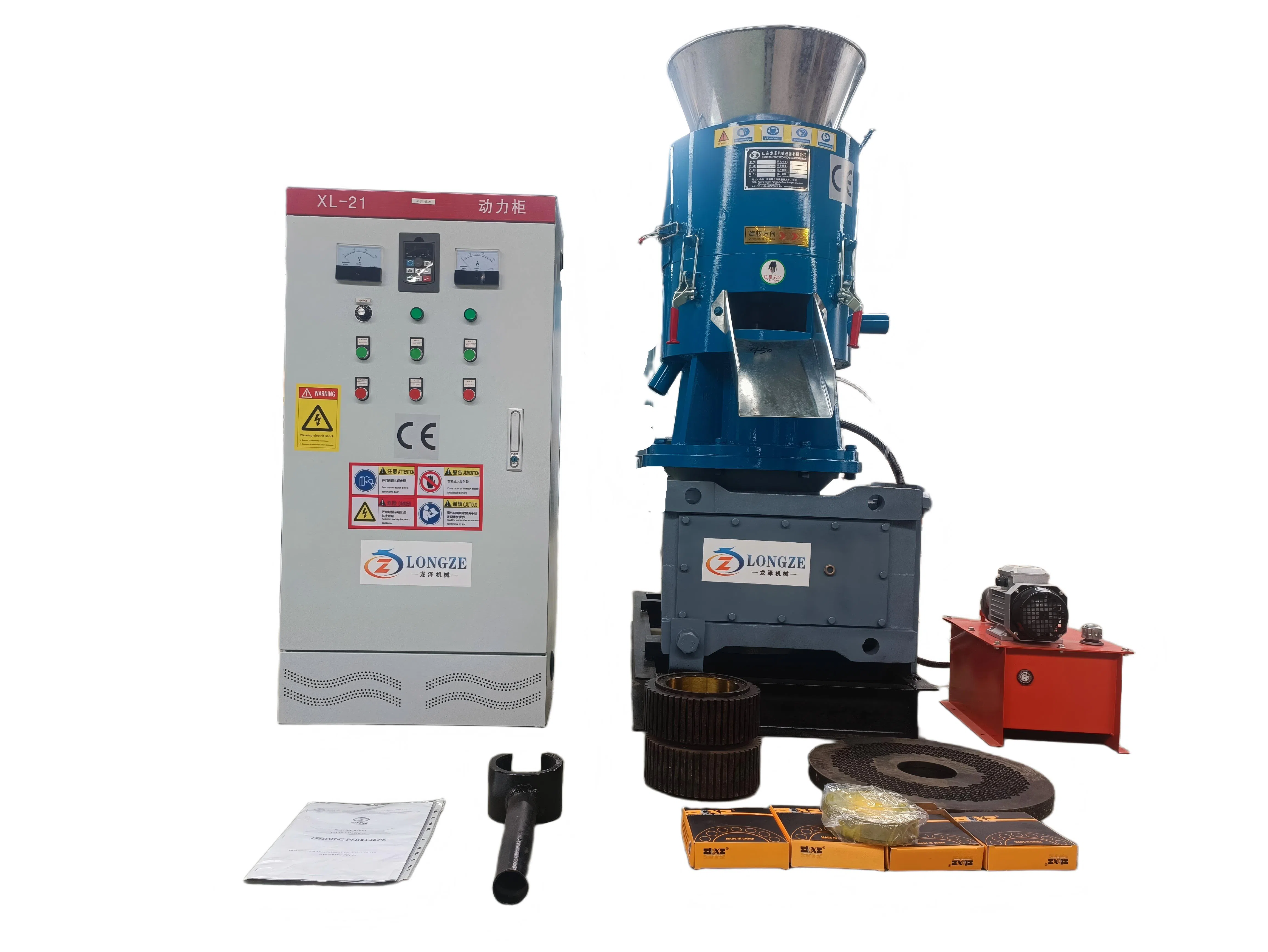 Flat Die Sawdust Pellet Machine