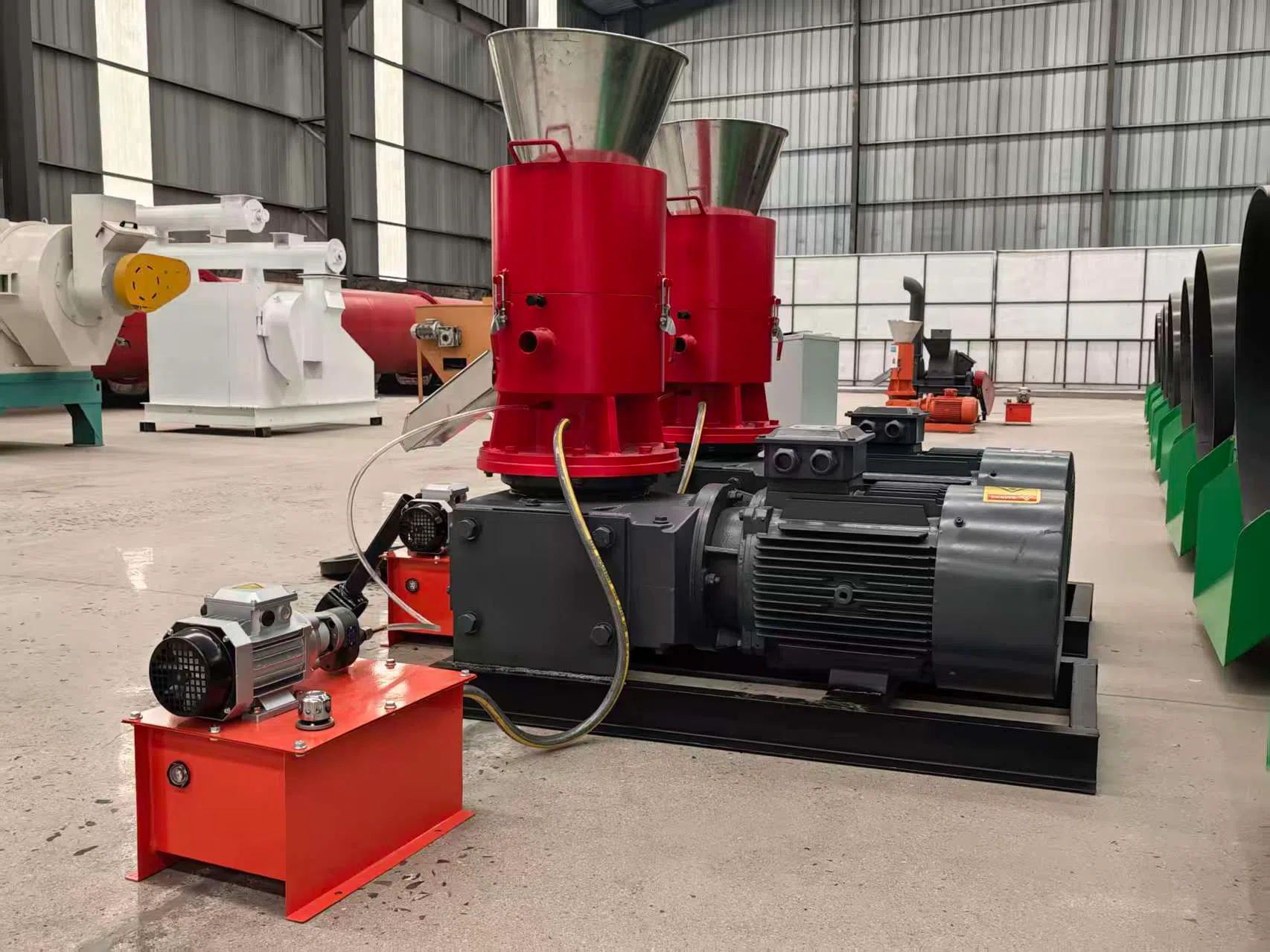 Stalk Flat Die Pellet Machine
