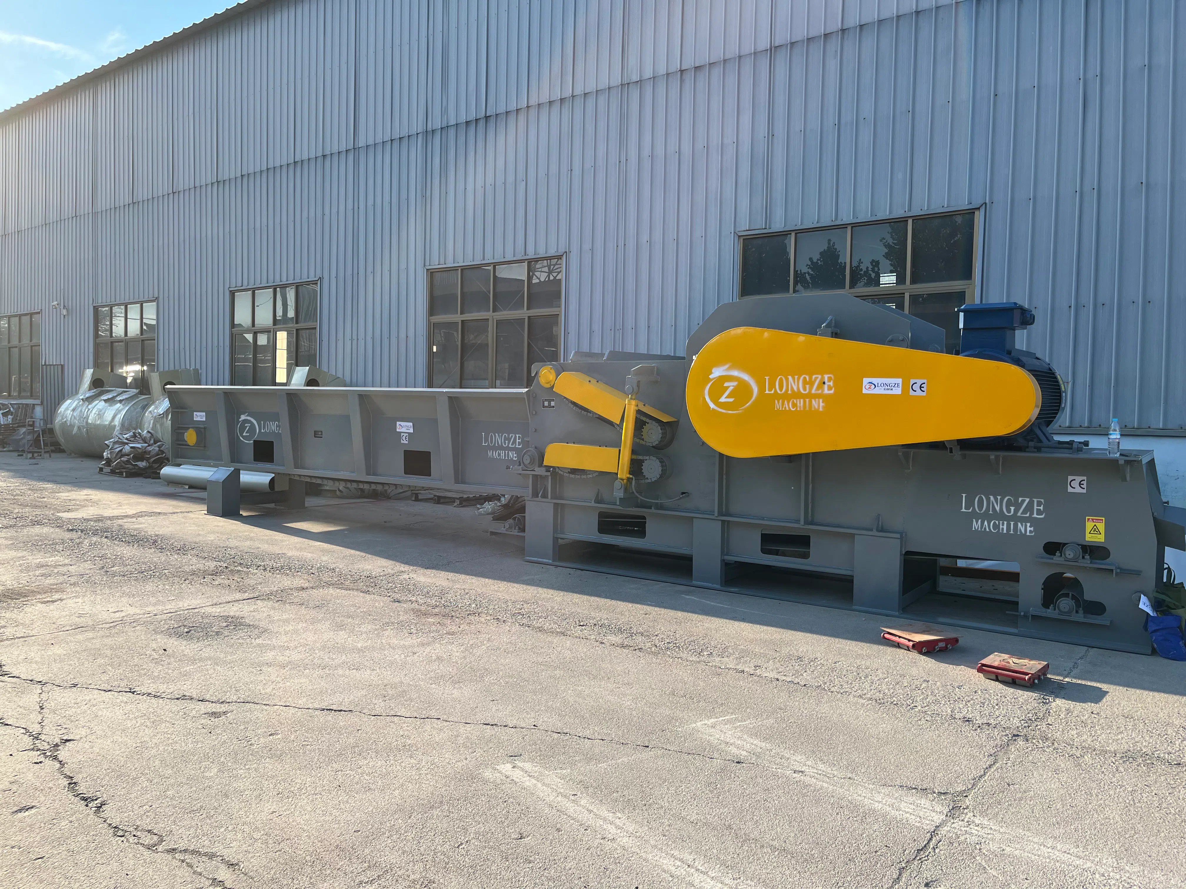 Shandong Longze Ships GX2113 Large‑Capacity Drum Wood Chipper to Sri Lanka