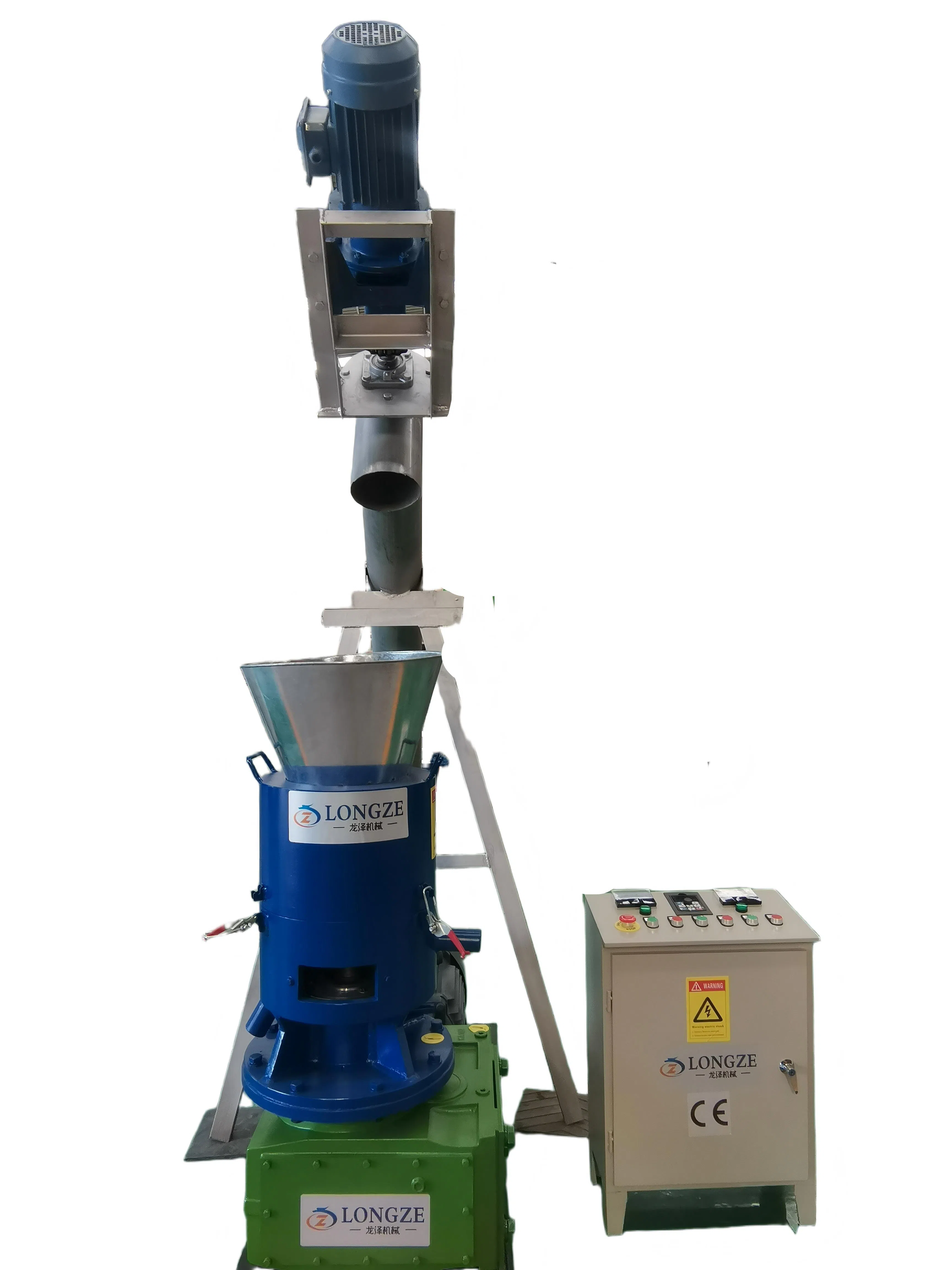 Straw Flat Die Pellet Machine