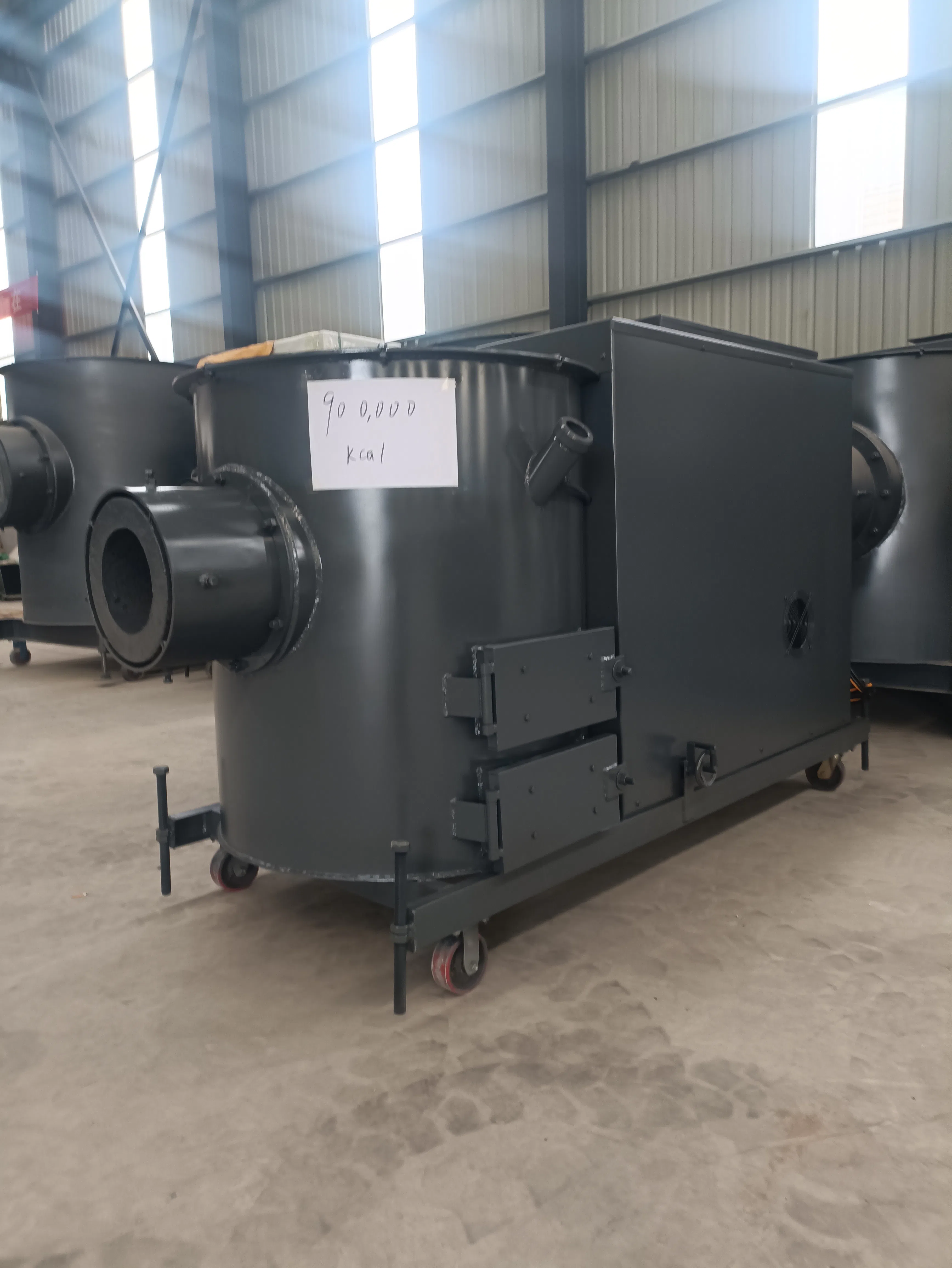 Pellet Fuel Industrial Burning Device