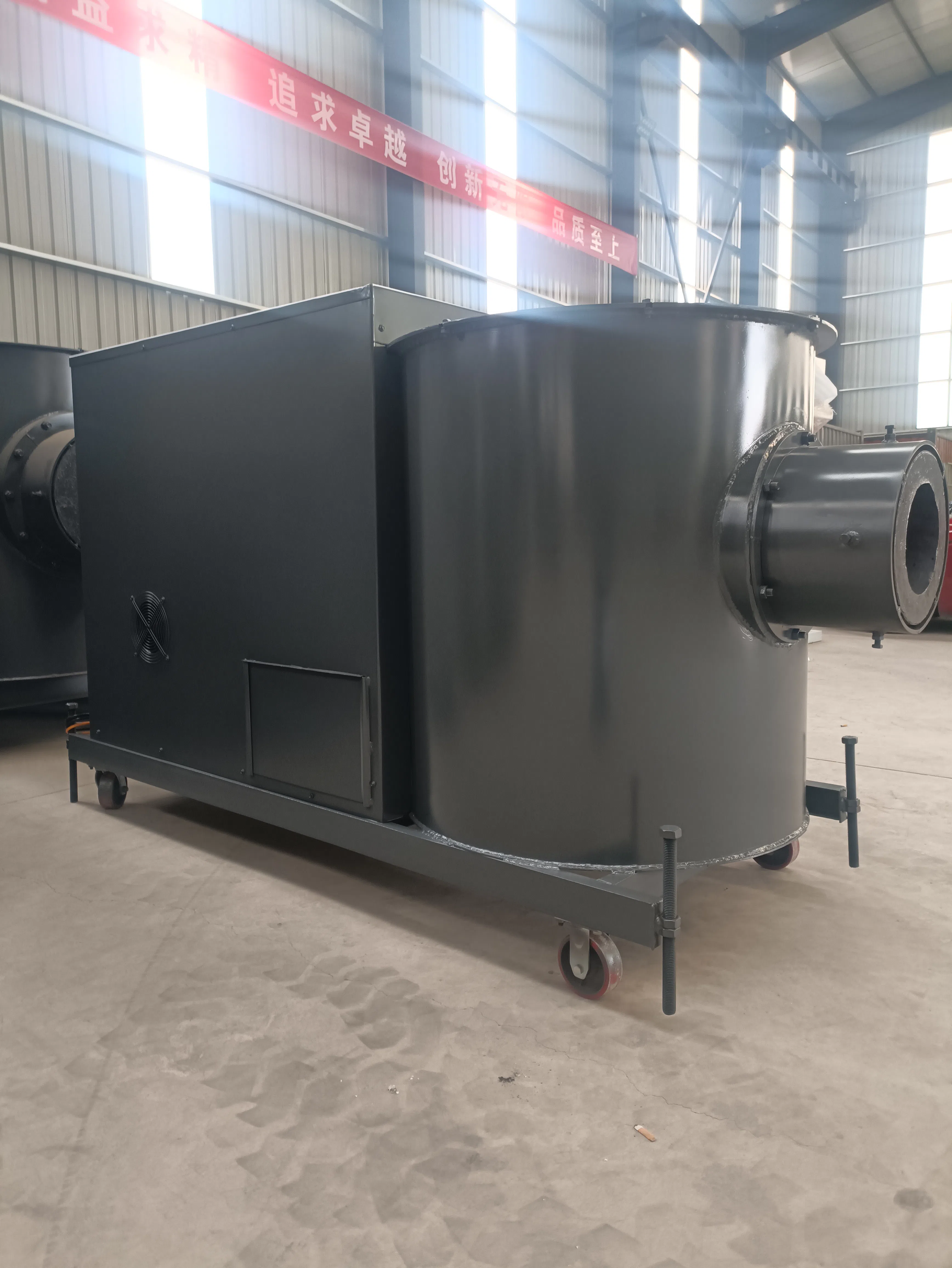 Pellet Fuel Industrial Burning Device