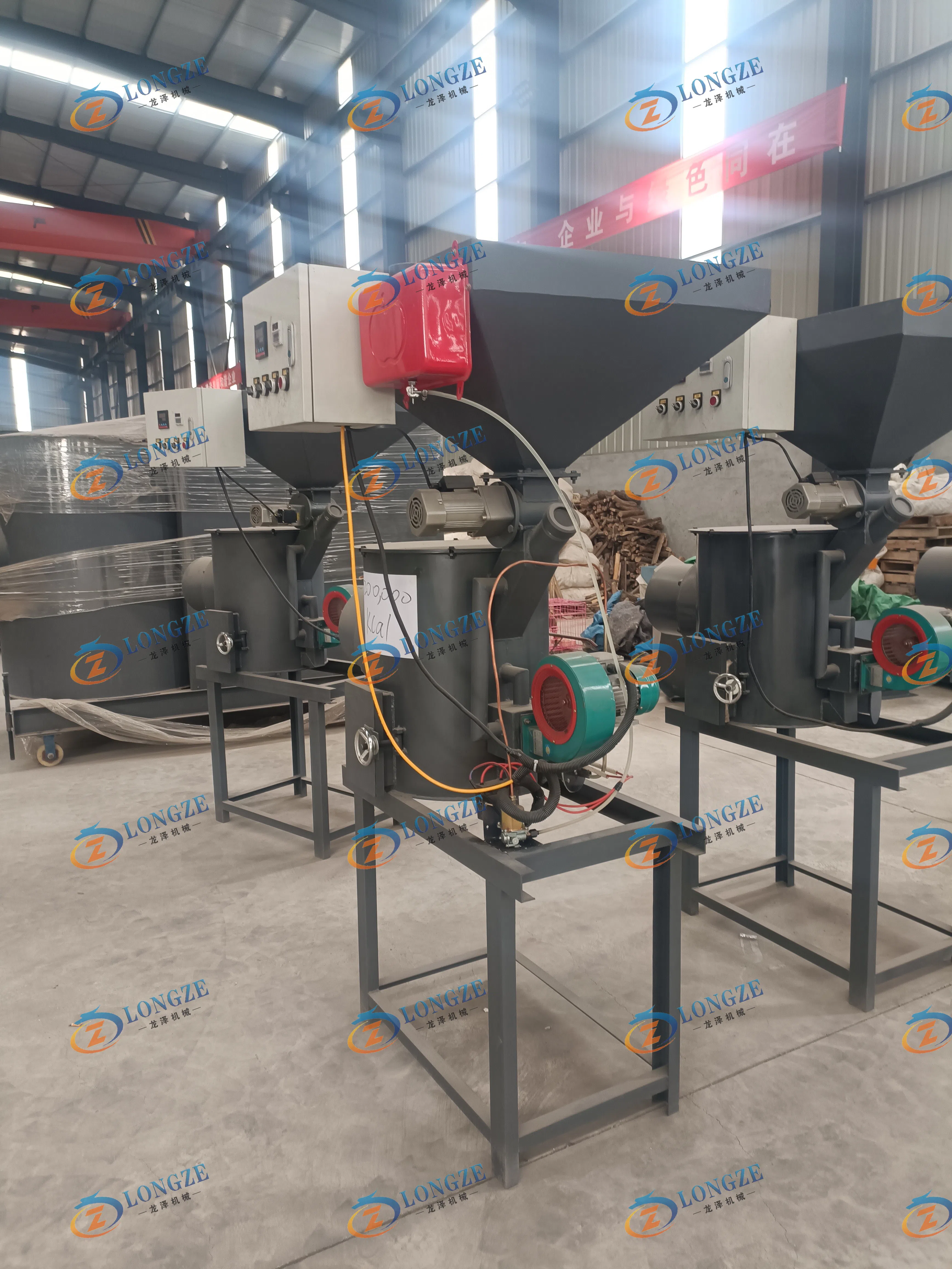 Industrial Wood Pellet Burner