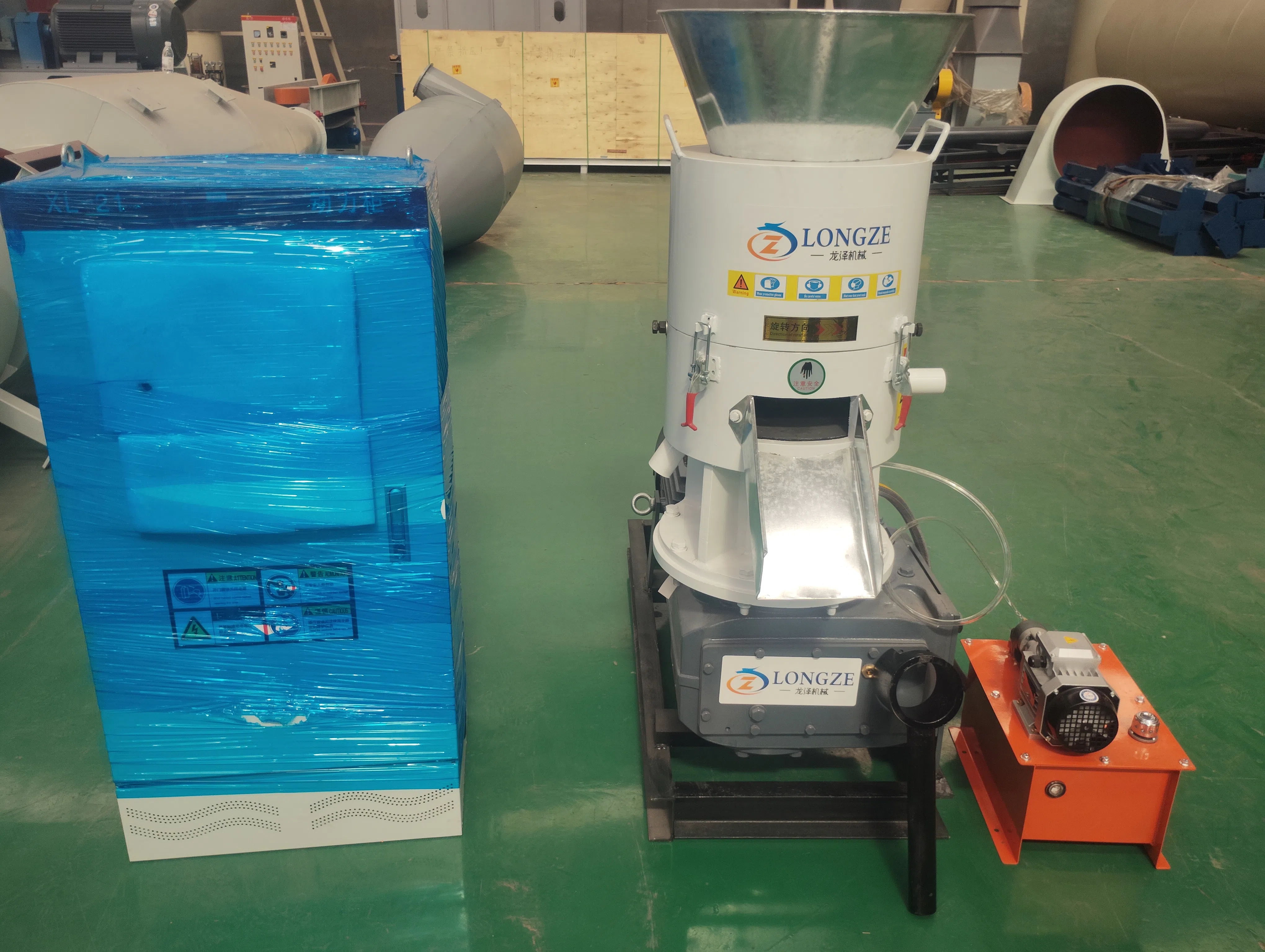 Flat Die Pellet Making Machine