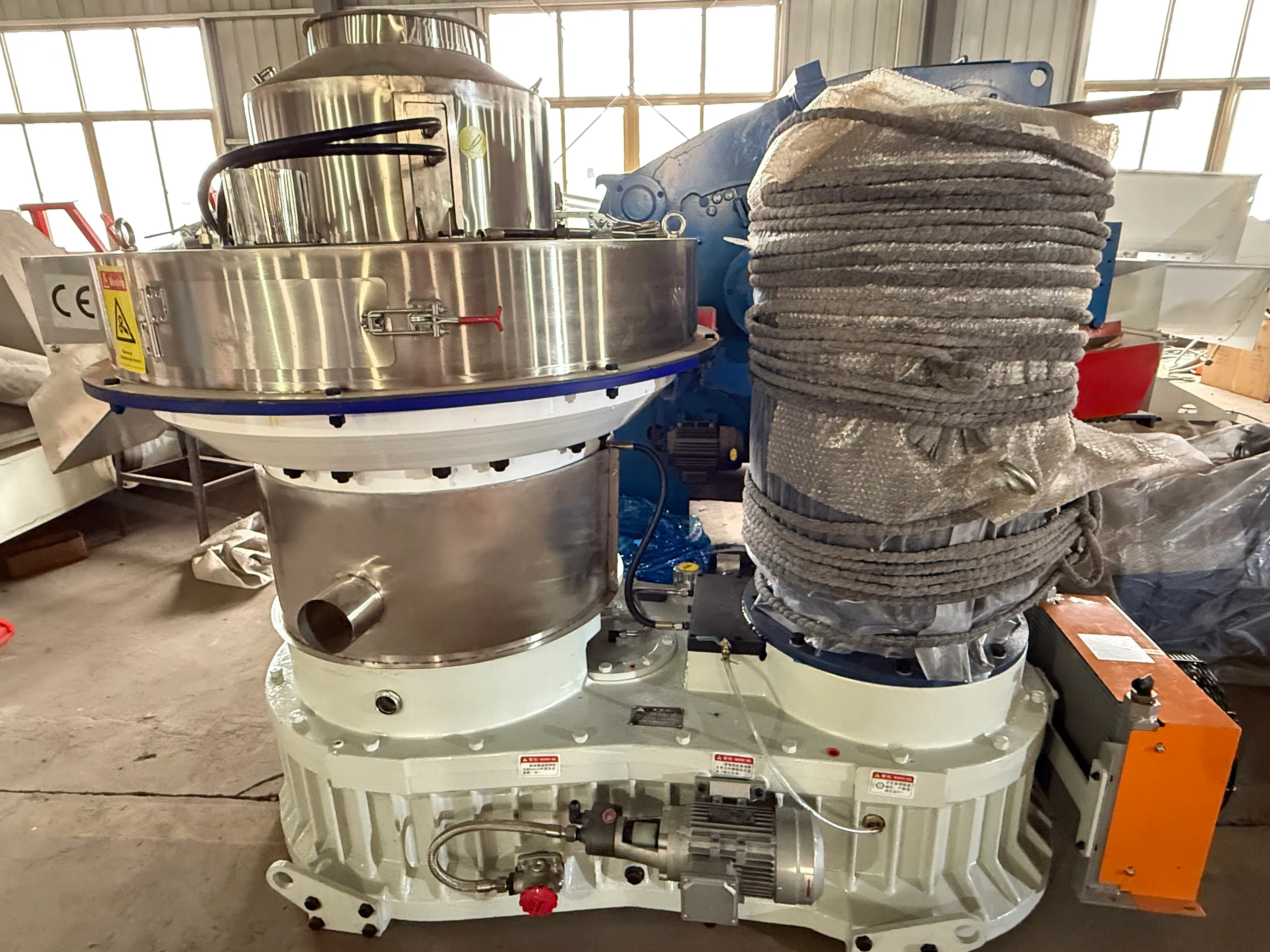 Wood Shaving Ring Die Pellet Machine