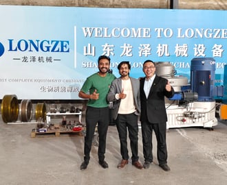 GLOBLE CLIENT VISIT LONGZE