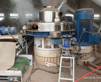 5T/H India Paddy Straw Pellet line