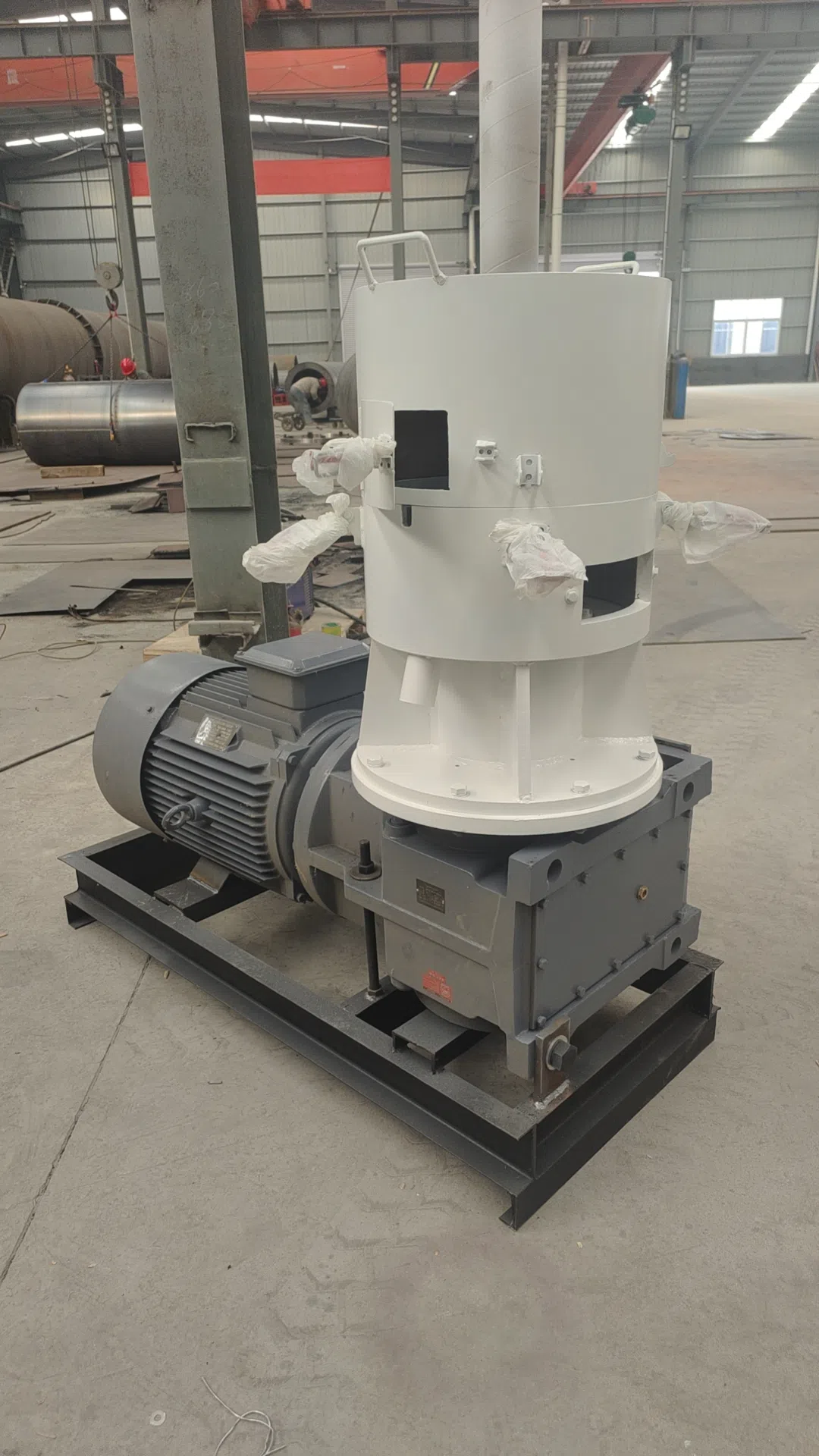 Flat Die Sawdust Pellet Machine