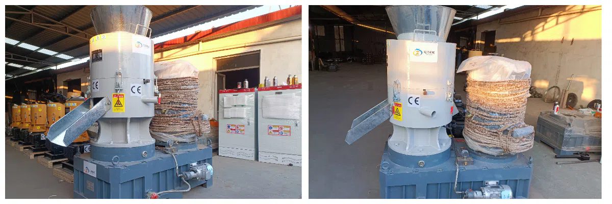 High Efficiency Flat Die Pellet Machine