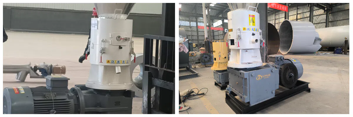 Flat Die Sawdust Pellet Machine