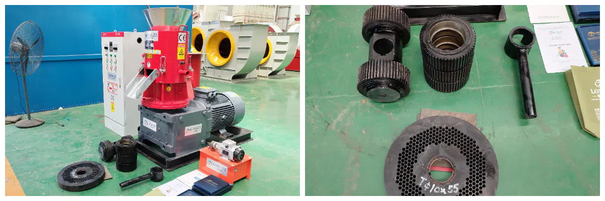 High Capacity Flat Die Pellet Machine