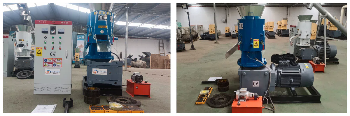 Wood Chip Flat Pellet Machine