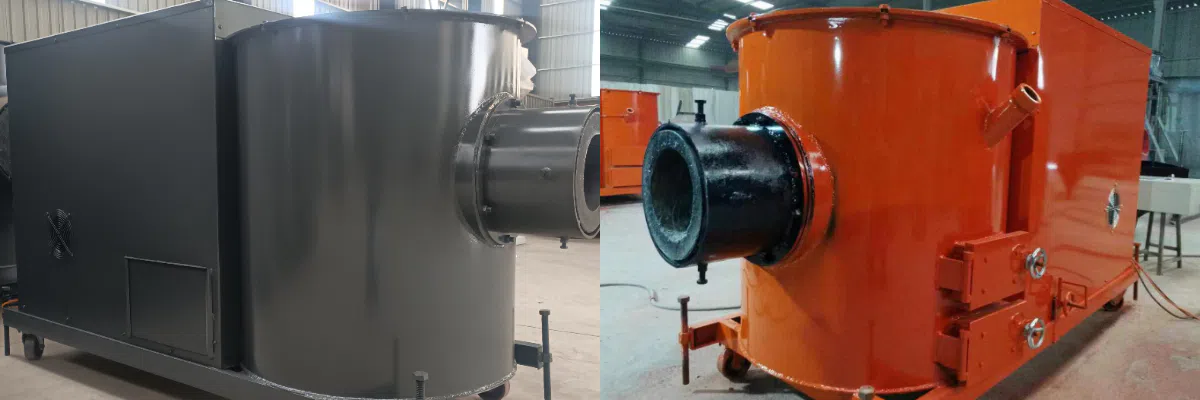 Wood Pellet Industrial Combustion Unit