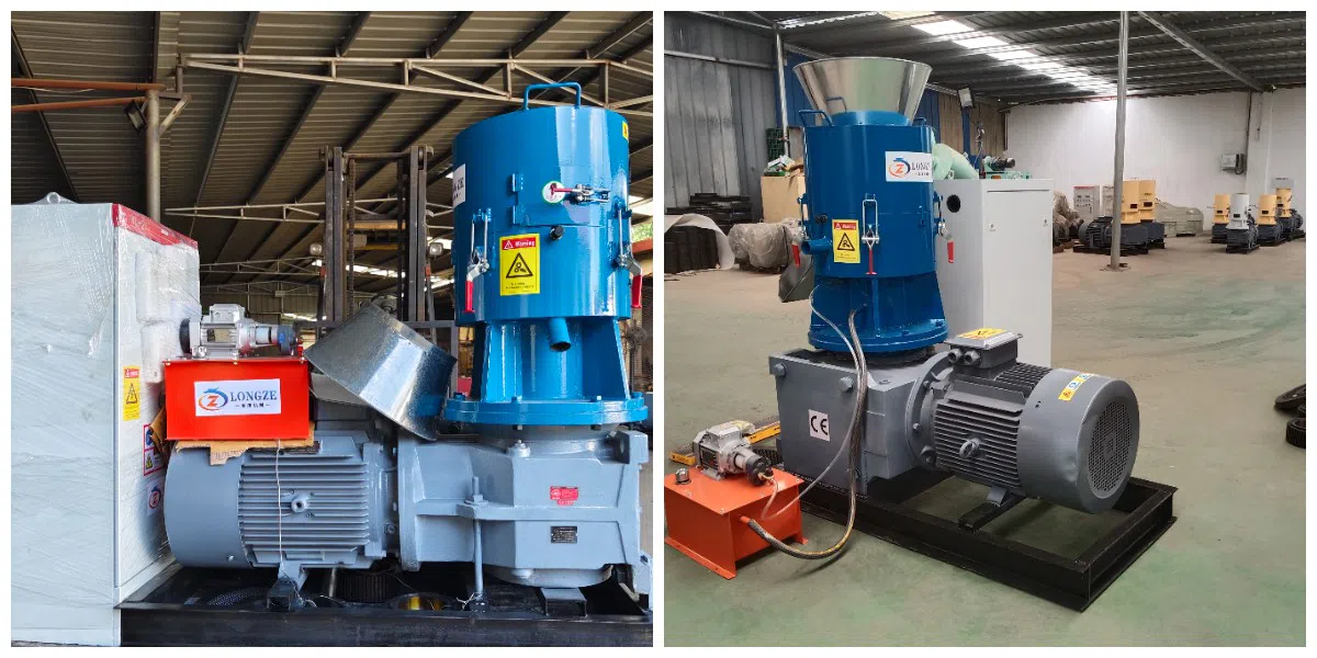 Wood Chip Flat Pellet Machine