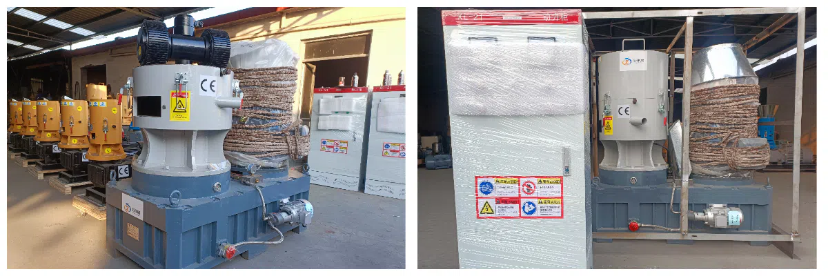 High Efficiency Flat Die Pellet Machine