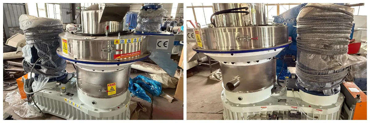 Wood Shaving Ring Die Pellet Machine