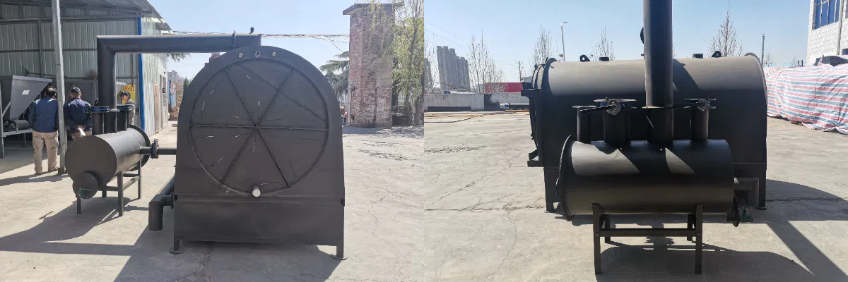 Horizontal Biomass Carbonization Furnace